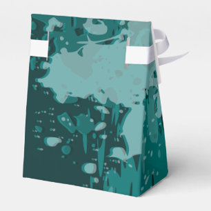 Ballotins Plaque de peinture verte turquoise - Fournitures M