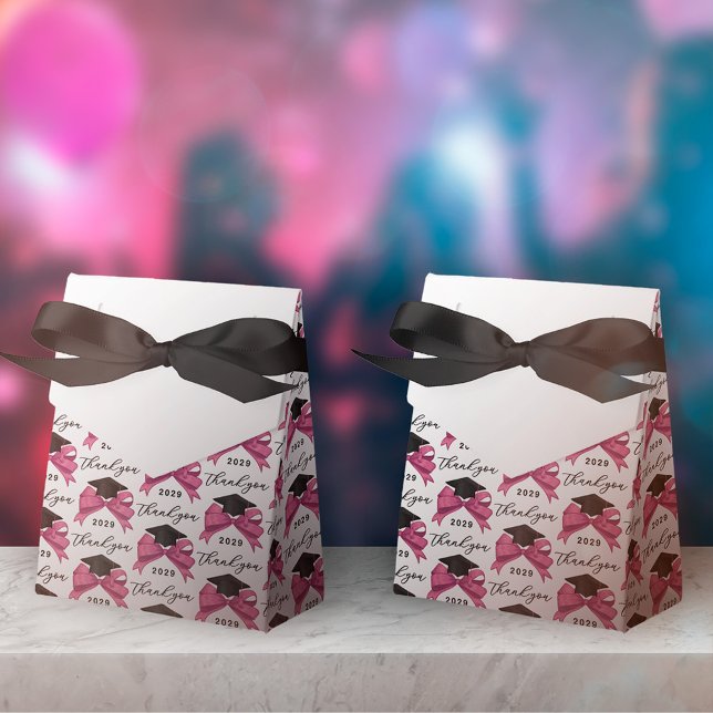 Ballotins Plutôt rose Bow Année Merci de graduation (Créateur téléchargé)