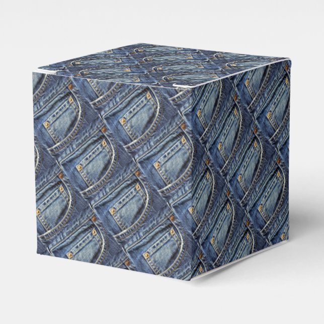 Ballotins Poche Jeans bleu (Verso)