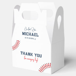 Ballotins Poignées minimalistes de baseball Boîte cadeau Gab