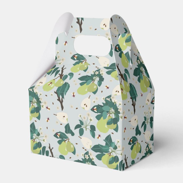 Ballotins Poires et abeilles dans une cuisine de jardin bota (Verso)