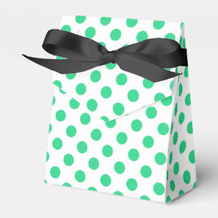 Ballotins Pois verts et blancs