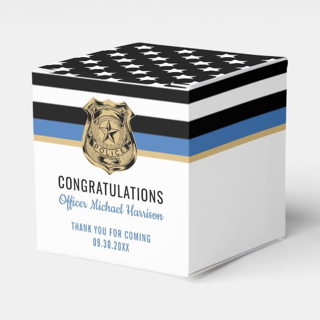 Ballotins Police Academy Police Law Enforcement Party (Verso)