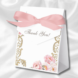 Ballotins Pony rose Rococo Vintage Baby shower floral