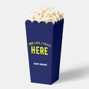 BALLOTINS POPCORN MODERNE ET MODERNE MODERNE MARINE BLEU