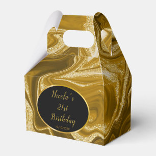 Ballotins Porte en marbre d'or 21e anniversaire