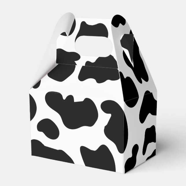 Ballotins Poster de animal, Vache Imprimer Motif cadeau, Ani (Verso)