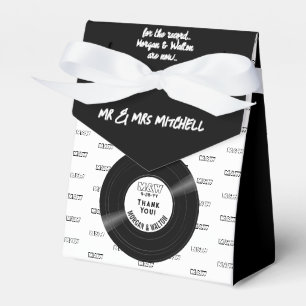 Ballotins Pour le record Elegant Vinyl Record Noir & Blanc