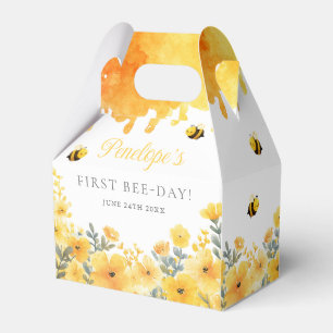 Ballotins Premier anniversaire abeille jour fleurs sauvages 