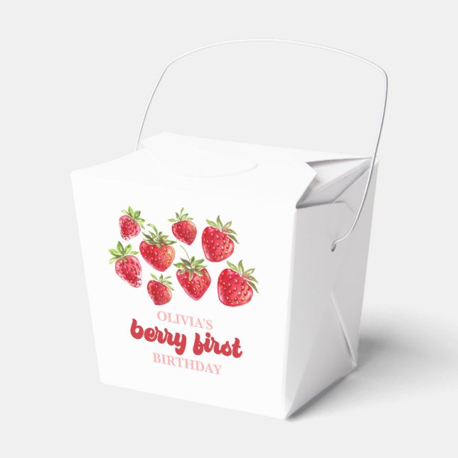 Ballotins Premier anniversaire Strawberry Berry (Verso)