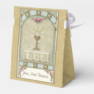 Ballotins Première Communion Vintage Eucharistie religieuse