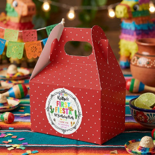 Ballotins Première Fiesta Anniversaire Coloré 1ère Fête Mexi