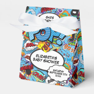 Ballotins Prêt à éclore Baby Shower Bleu Bande Dessinée