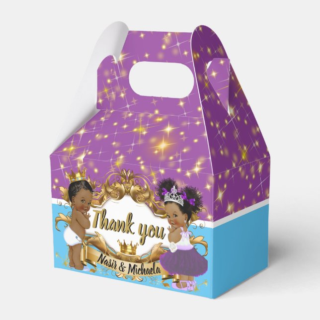 Ballotins Prince ou Princesse Royale d'Afrique Purple|Bleu|O (Verso)
