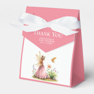 Ballotins Princesse Fée Enchantée Rose Baby Girl Douche