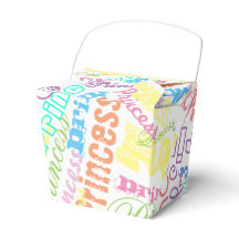 Princesse Nom Personnalisé Couleurs Pastel Sherber