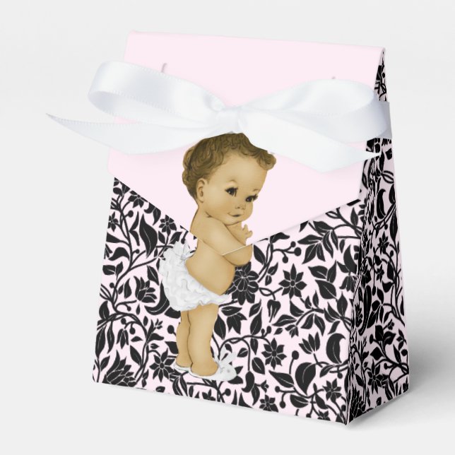 Ballotins Princesse Rose Africaine Américaine Baby Girl Douc (Verso)