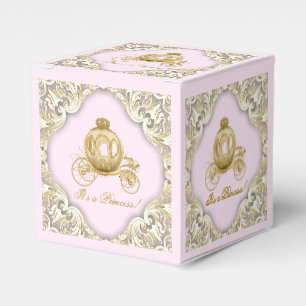 Ballotins Princesse rose et or