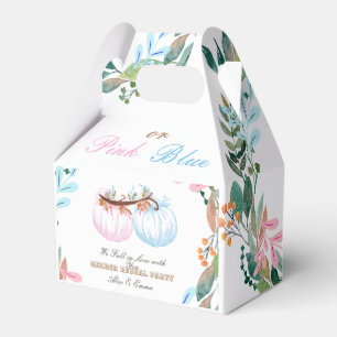 Ballotins Pumpki rose ou bleu Genre Revela Party Invitation