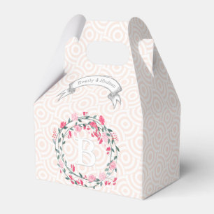 Ballotins Purple Mariage Favor Box Photos Monogrammes Noms