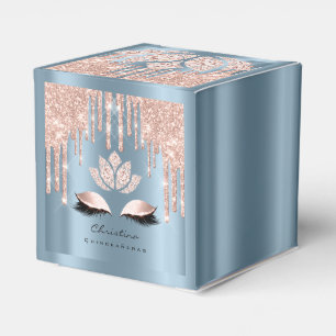 Ballotins Quinceañeras Sweet 16th Bridal Rose Drip Dusty Bl