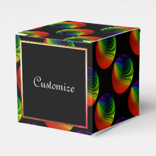 Ballotins Rainbow Twist Orbs Cube Ballotin