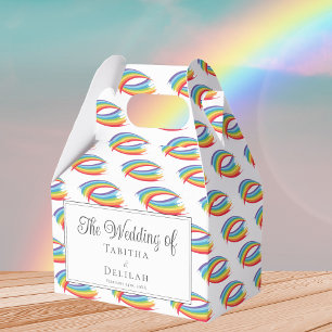 Ballotins Rainbow Waves Motif Mariage LGBT