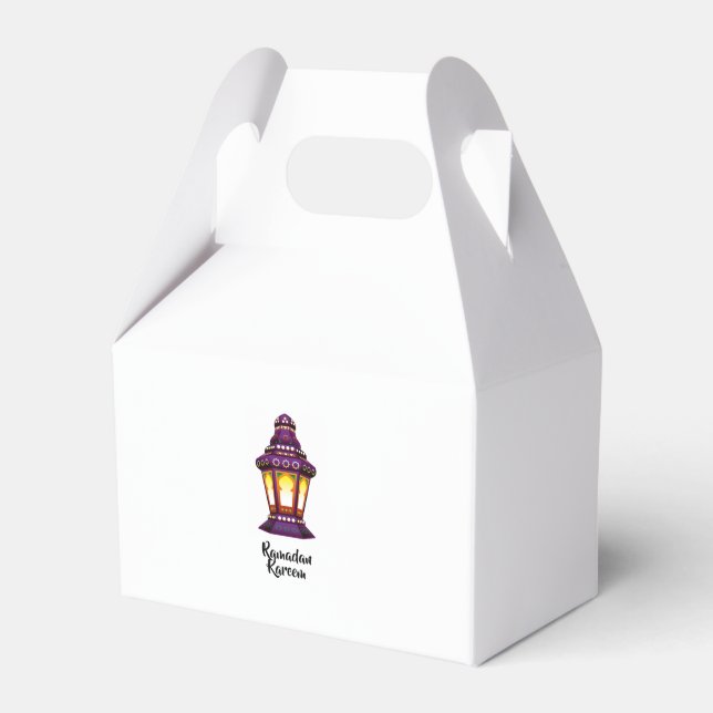 Ballotins ramadan kareem boîte alimentaire (Verso)
