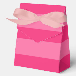 Ballotins Rayures rose pâle et rose chaud