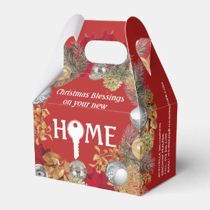 Ballotins Realtor NOUVELLE MAISON Fermer Cadeau NOËL
