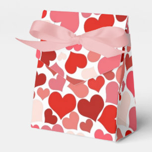 Ballotins Red Pink Love Hearts Mosaic Romantique Ballotin