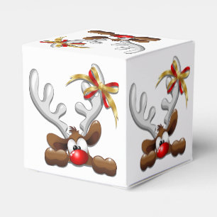 Ballotins Reindeer Puzzled drôle Caractère de Noël