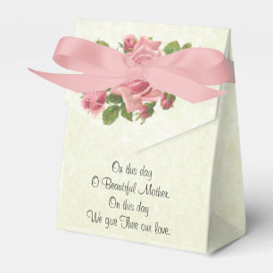 Ballotins Religieux catholique vintage béni Mary Rose