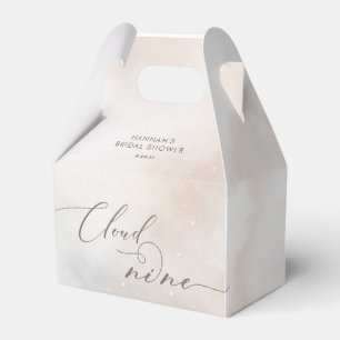 Ballotins Remerciement pour Baby Shower Cloud 9 Aquarelle