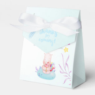 Ballotins Remerciement pour une Baby Shower Licorne Rhinocér
