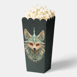 Ballotins Renard mystique aux yeux rouges percevants.