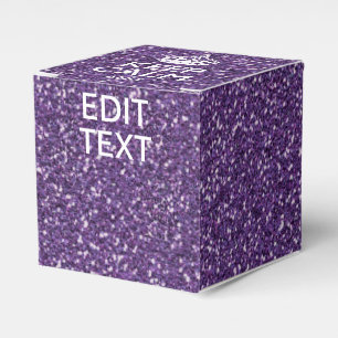Ballotins Restez calme et ayez votre texte Glamor Mauve
