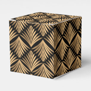 Ballotins Retro Black Gold Art Déco Gatsby Soirée de mariage