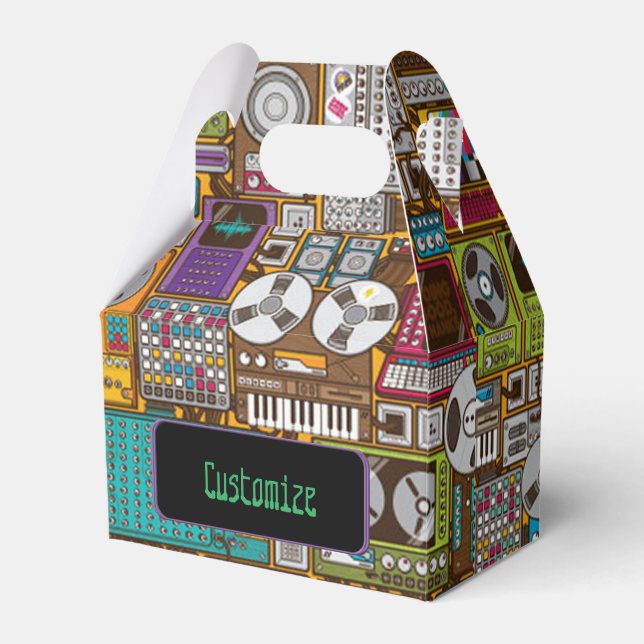 Ballotins Retro Périphériques Enregistrement Studio Gable Ba (Verso)