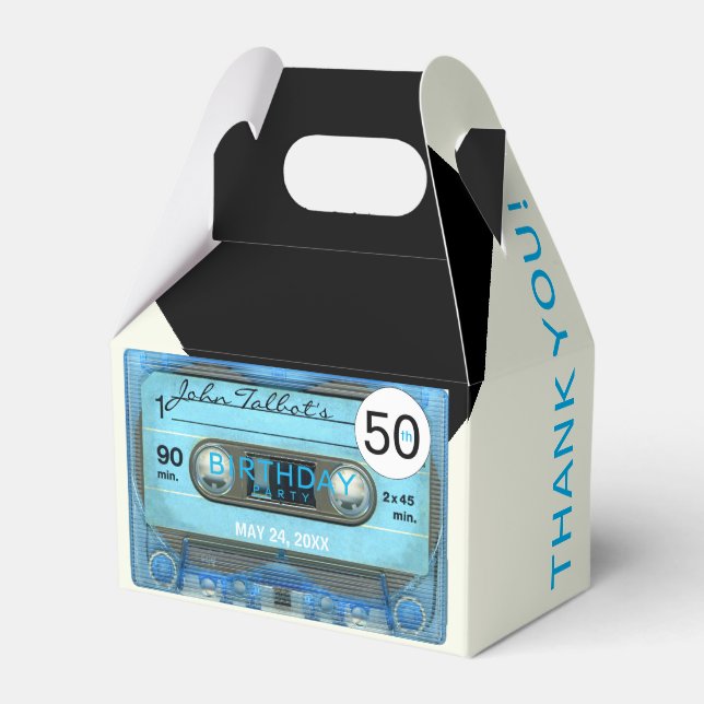 Ballotins Retro T4 Audiotape 50e anniversaire Merci GFB (Verso)