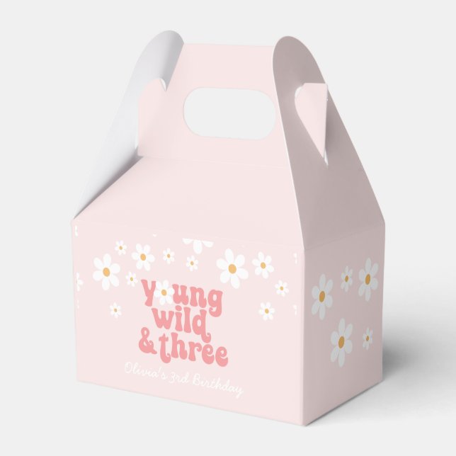 Ballotins Retro Young Wild Three Pink Daisy Ballotin (Verso)