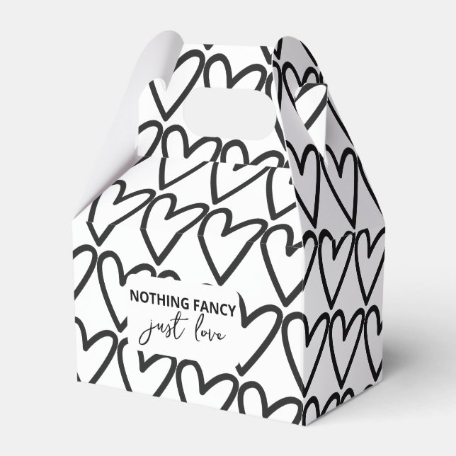 Ballotins Rien de fantaisie Juste Amour Motif Mariage (Verso)