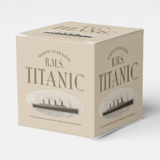 Ballotins RMS Titanic Ghost Ship Sepia Classic 2x2 Ballotin