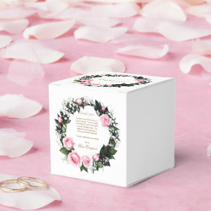 Ballotins Romance rougissante : Merci de Fête des mariées ro