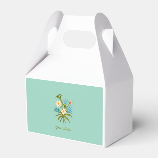 Ballotins Romantic Flower – Botanical Fantasy Bouquet Pillow (Verso)