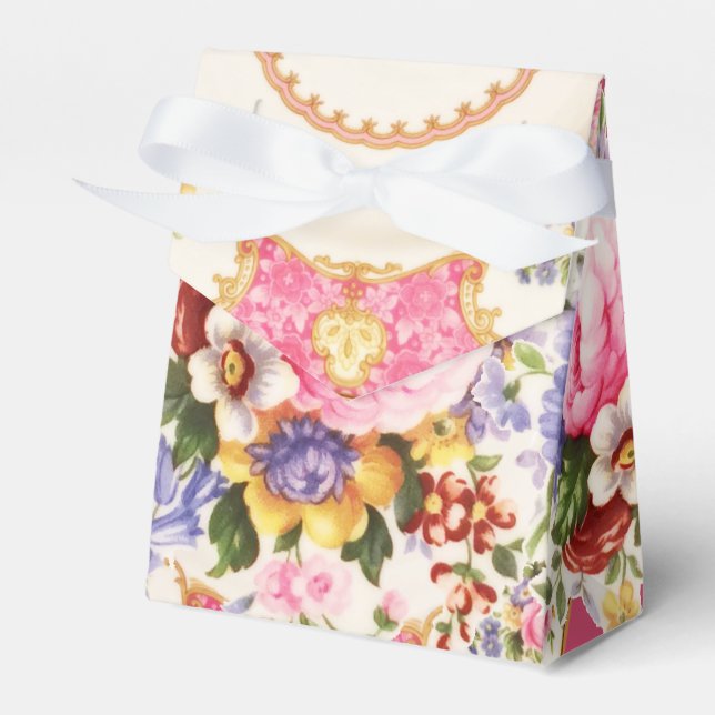 Ballotins Rose anglais Garden High Tea Party (Verso)