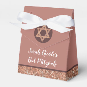 Ballotins Rose bat mitzvah Parties scintillant or Chic Glam