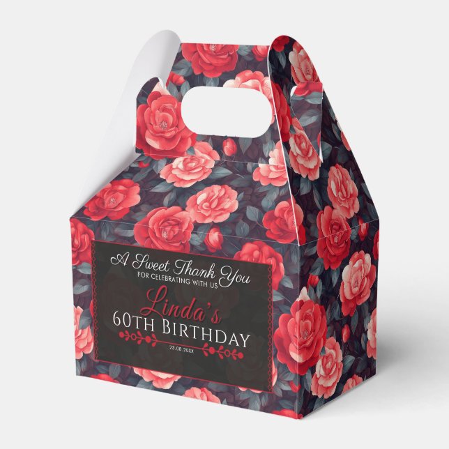 Ballotins Rose Chic Ballotin Anniversaire Pour Petits Godes (Verso)