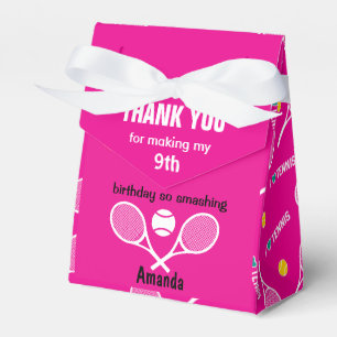 Ballotins Rose clair J'aime le tennis