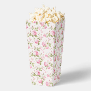 Ballotins Rose de cottage rose avec coquette Bow MERCI